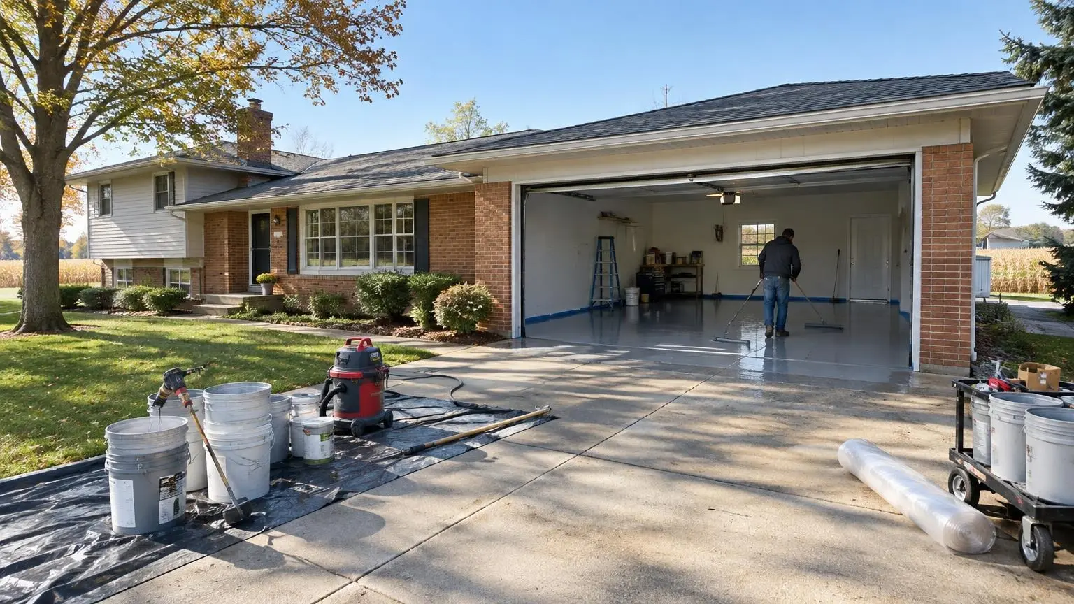 Epoxy Flooring in Springfield, IL